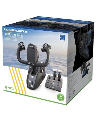 Controller Thrustmaster - TCA Yoke Pack Boeing Edition, Xbox Series X|S, negru - 6